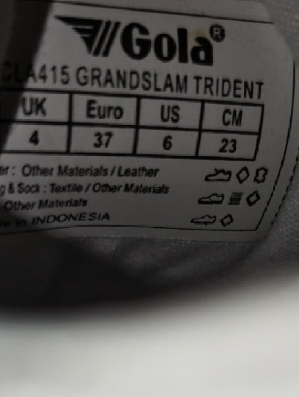 Gola Women's Grandslam Trident Sneaker - Picture 4 of 4